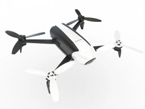 parrot bebop v2 3D Model
