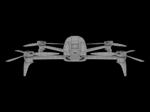 parrot bebop v2 3D Модель