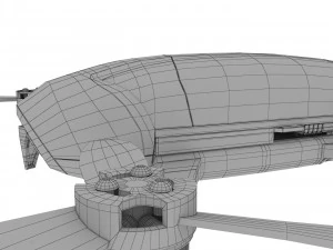 parrot bebop v2 3D Model