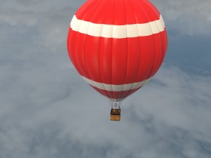 balloon hot air 3D Model