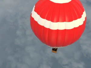 bal&atilde;o de ar quente Modelo 3D