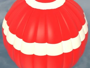 bal&atilde;o de ar quente Modelo 3D