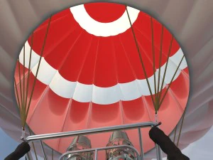 bal&atilde;o de ar quente Modelo 3D