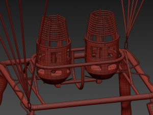 balloon hot air Model 3D
