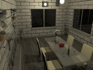 recreation room 3D 模型