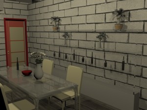 recreation room 3D 模型