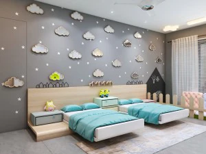 children bedroom 3D Model