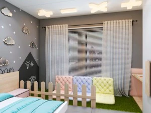 children bedroom 3D Model