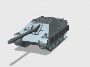 german jagdpanther 3D Print Model