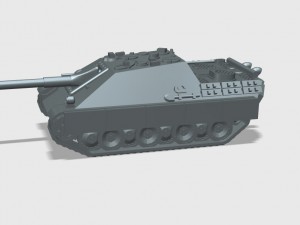 german jagdpanther 3D Print Model