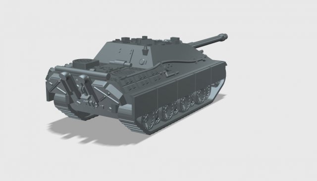 Download german jagdpanther 3D Model