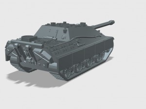 german jagdpanther 3D Print Model