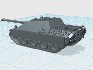 german jagdpanther 3D Print Model