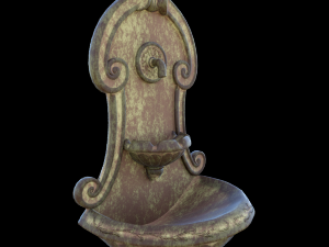 the fountain 3D Model
