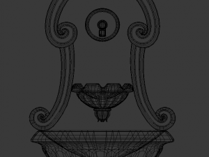 the fountain 3D Model