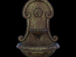 the fountain 3D Model