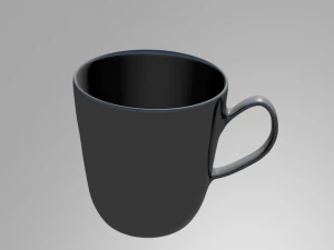 white cup 3D Model