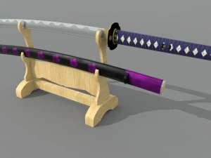 the universal katana project r3 3D Model
