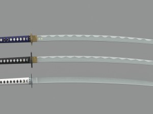 the universal katana project r3 3D Model