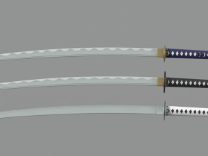 the universal katana project r3 3D Model