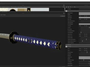 the universal katana project r3 3D Model