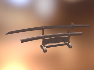 the universal katana project r3 3D Model