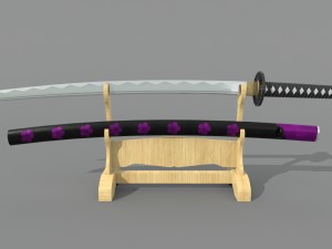 the universal katana project r3 3D Model