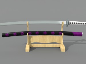 the universal katana project r3 3D Model
