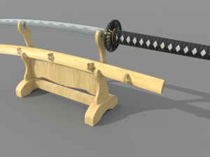 the universal katana project r3 3D Model