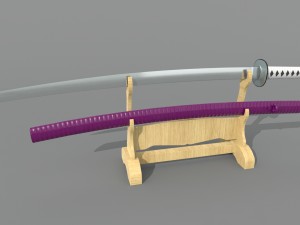 the universal katana project r3 3D Model