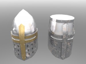 great helms r1 - set of two 3D Model