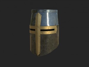 great helms r1 - set of two Modelo 3D