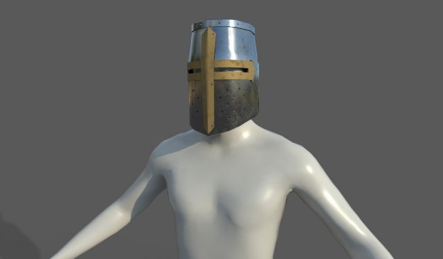 great helm 2 r1 3D 模型 .c4d .max .obj .3ds .fbx .stl .blend 