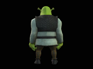 shrek Model 3D