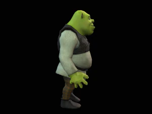 shrek Model 3D