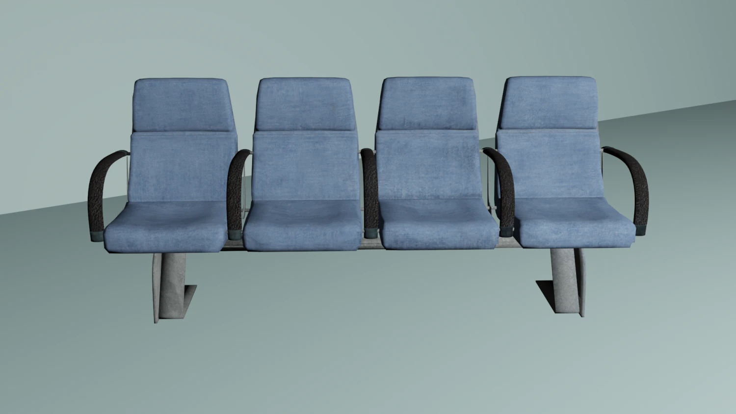 bench 3D Model .c4d .max .obj .3ds .fbx .stl .blend 