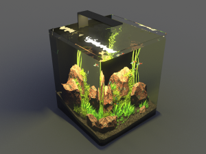 aquarium nano 3D 모델