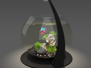 aquarium bowl Modelo 3D