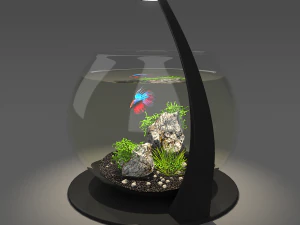 aquarium bowl 3D Model