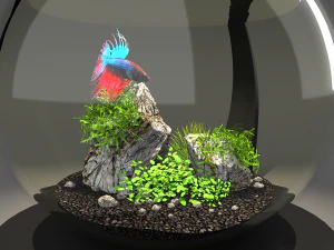 aquarium bowl 3D Model