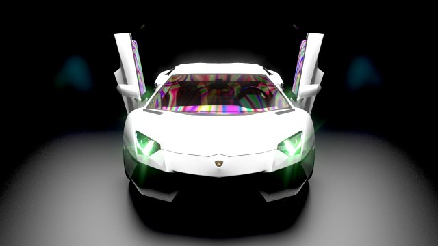 lamborghini aventador lp700-4 3D Model .c4d .max .obj .3ds .fbx .stl .blend 
