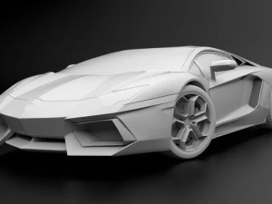 lamborghini aventador lp700-4 Modello 3D