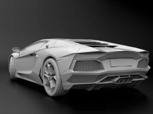 lamborghini aventador lp700-4 Modello 3D