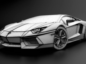 lamborghini aventador lp700-4 3D Model