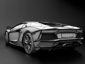 lamborghini aventador lp700-4 Modello 3D