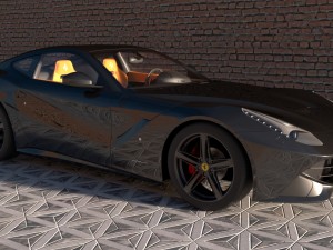 ferrari f12 berlinetta 3D Model