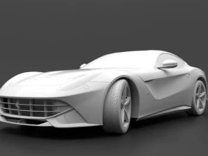 ferrari f12 berlinetta 3D Model