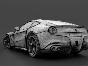 ferrari f12 berlinetta 3D Model