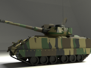 m2a2 ods infantry fighting vehicle 3D Model