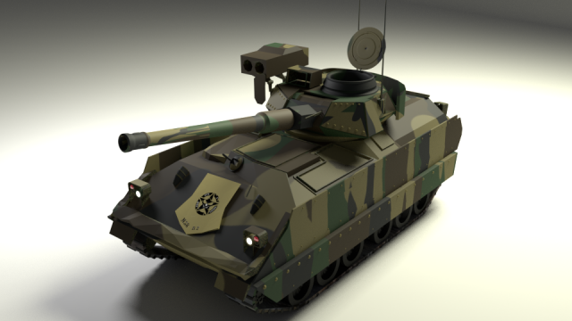 m2a2 ods infantry fighting vehicle 3D Model .c4d .max .obj .3ds .fbx .stl .blend 